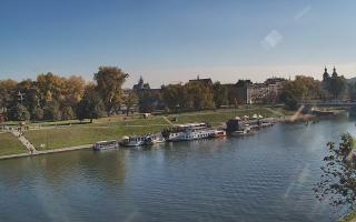 Kraków widok na Most Grunwaldzki - 17-10-2026 09:45