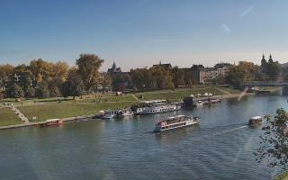 Kraków widok na Most Grunwaldzki - 17-10-2026 09:53