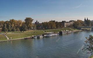 Kraków widok na Most Grunwaldzki - 17-10-2026 10:08