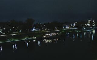 Kraków widok na Most Grunwaldzki - 24-10-2026 19:06
