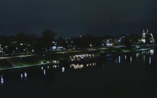 Kraków widok na Most Grunwaldzki - 24-10-2026 19:14