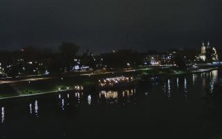 Kraków widok na Most Grunwaldzki - 24-10-2026 19:21