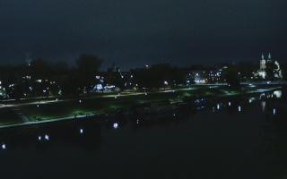 Kraków widok na Most Grunwaldzki - 24-10-2026 19:52