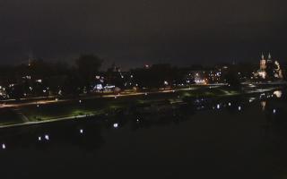 Kraków widok na Most Grunwaldzki - 24-10-2026 20:07