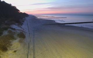 Dźwirzyno plaża stała - 18-12-2025 15:23