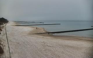 Dźwirzyno - zachodnia strona pla - 17-12-2025 08:29