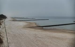 Dźwirzyno - zachodnia strona pla - 17-12-2025 08:37