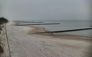 Dźwirzyno - zachodnia strona pla - 17-12-2025 08:45