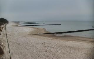 Dźwirzyno - zachodnia strona pla - 17-12-2025 09:01