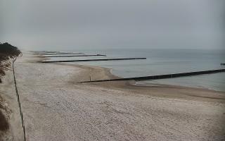 Dźwirzyno - zachodnia strona pla - 17-12-2025 09:41