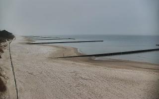 Dźwirzyno - zachodnia strona pla - 17-12-2025 09:57