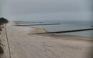 Dźwirzyno - zachodnia strona pla - 17-12-2025 10:05