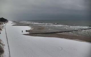 Dźwirzyno - zachodnia strona pla - 27-01-2026 13:01