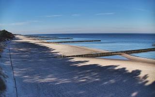 Dźwirzyno - zachodnia strona pla - 03-03-2026 08:46