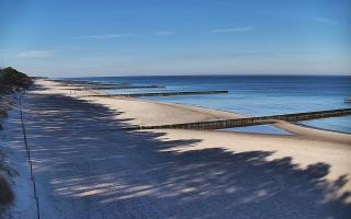 Dźwirzyno - zachodnia strona pla - 03-03-2026 08:54