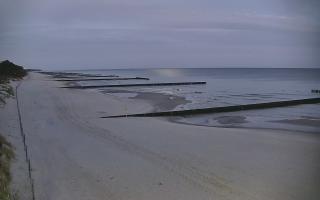 Dźwirzyno - zachodnia strona pla - 27-10-2026 05:25