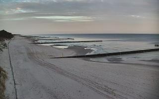 Dźwirzyno - zachodnia strona pla - 27-10-2026 06:22