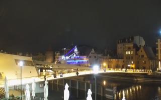 Gdańsk - Motława- most - 13-10-2025 20:46