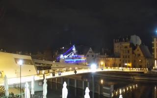 Gdańsk - Motława- most - 13-10-2025 21:56
