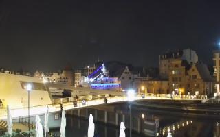 Gdańsk - Motława- most - 25-10-2025 19:37