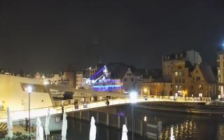 Gdańsk - Motława- most - 25-10-2025 19:45