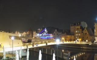 Gdańsk - Motława- most - 25-10-2025 20:00