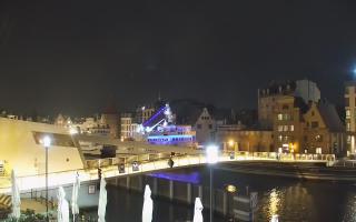 Gdańsk - Motława- most - 25-10-2025 20:23