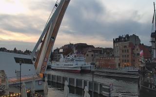 Gdańsk - Motława- most - 01-11-2025 15:06
