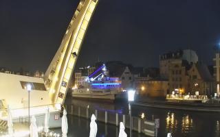 Gdańsk - Motława- most - 01-11-2025 16:07