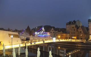 Gdańsk - Motława- most - 02-11-2025 05:21