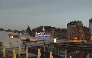 Gdańsk - Motława- most - 02-11-2025 05:36