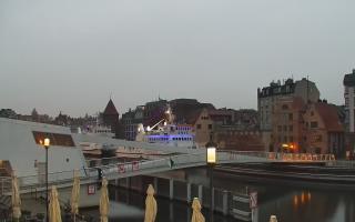 Gdańsk - Motława- most - 02-11-2025 05:44