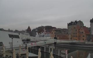 Gdańsk - Motława- most - 02-11-2025 06:22