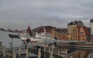 Gdańsk - Motława- most - 02-11-2025 08:02