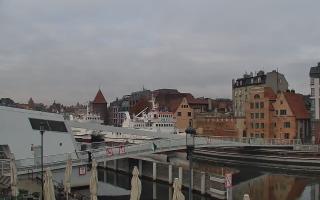 Gdańsk - Motława- most - 02-11-2025 08:10