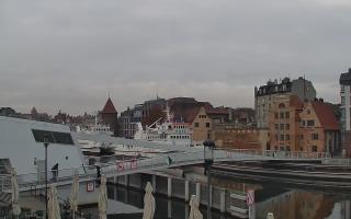 Gdańsk - Motława- most - 02-11-2025 08:18