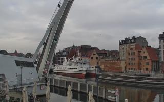 Gdańsk - Motława- most - 02-11-2025 09:04