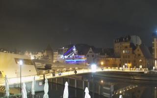 Gdańsk - Motława- most - 02-11-2025 19:51