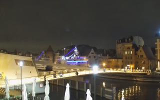 Gdańsk - Motława- most - 02-11-2025 21:31