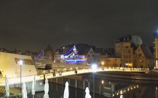 Gdańsk - Motława- most - 02-11-2025 22:56