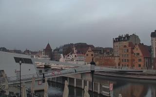 Gdańsk - Motława- most - 08-11-2025 06:30