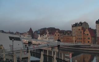 Gdańsk - Motława- most - 08-11-2025 06:45