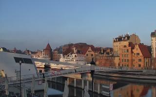 Gdańsk - Motława- most - 08-11-2025 07:01