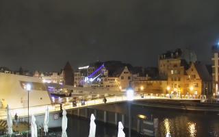 Gdańsk - Motława- most - 08-12-2025 21:00