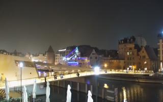 Gdańsk - Motława- most - 16-12-2025 18:42