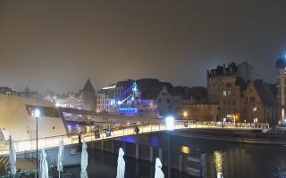 Gdańsk - Motława- most - 16-12-2025 19:51