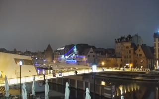 Gdańsk - Motława- most - 18-12-2025 06:07