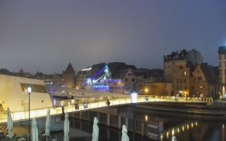 Gdańsk - Motława- most - 18-12-2025 06:15