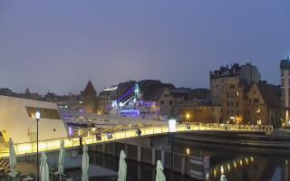 Gdańsk - Motława- most - 18-12-2025 06:22