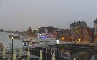 Gdańsk - Motława- most - 18-12-2025 06:38